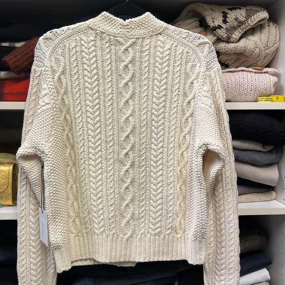 Re/Done vintage Cable Knit Sweater - Picture 3 of 3